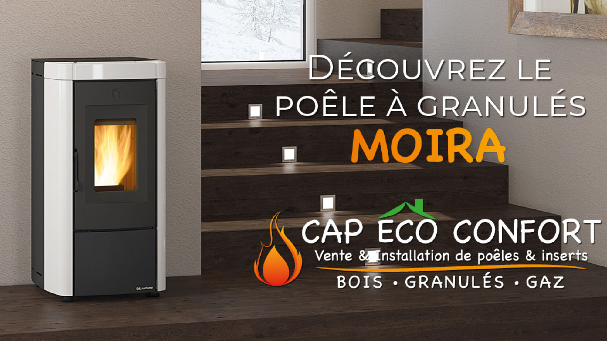 Poele a granulés Moira
