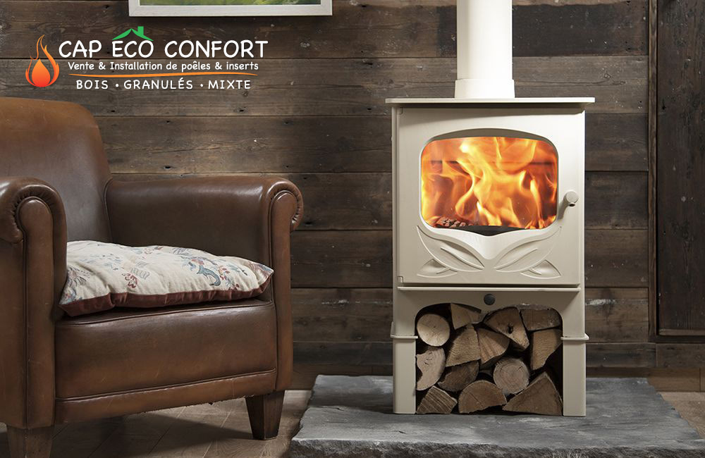 Poele a bois charnwood Ie Bembridge