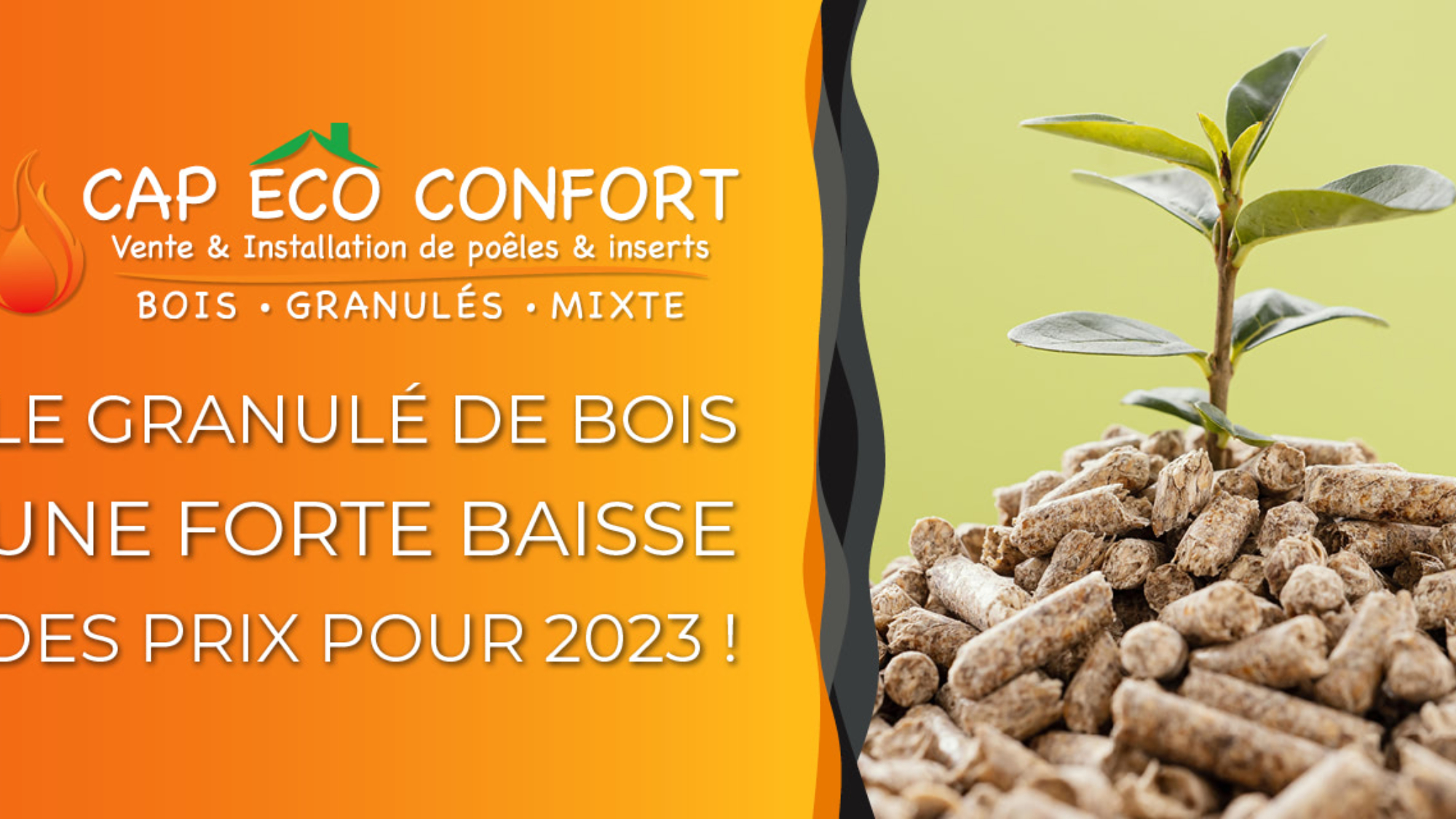 Le granulé de bois : une forte baisse des prix pour 2023 !