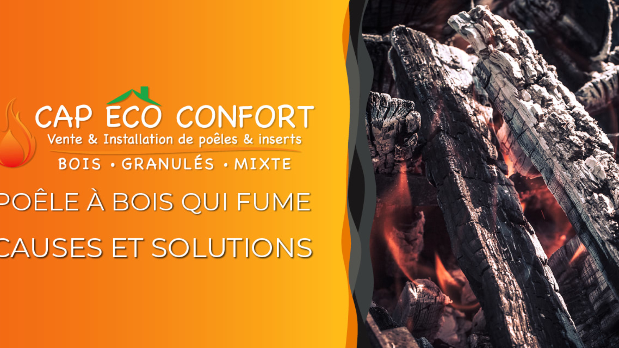 Poêle à bois qui fume : causes et solutions