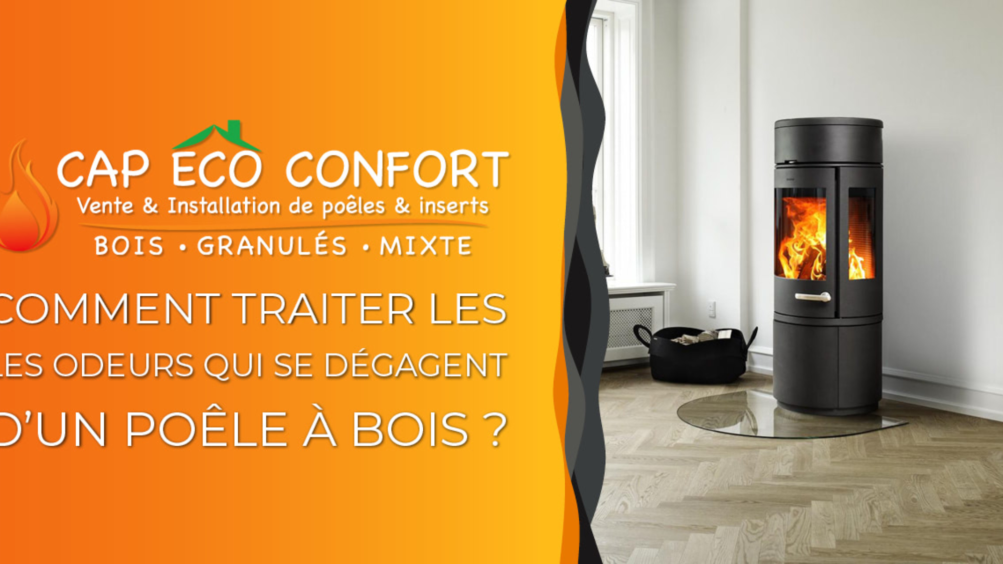 Comment traiter les odeurs qui se dégagent d'un poêle à bois ?