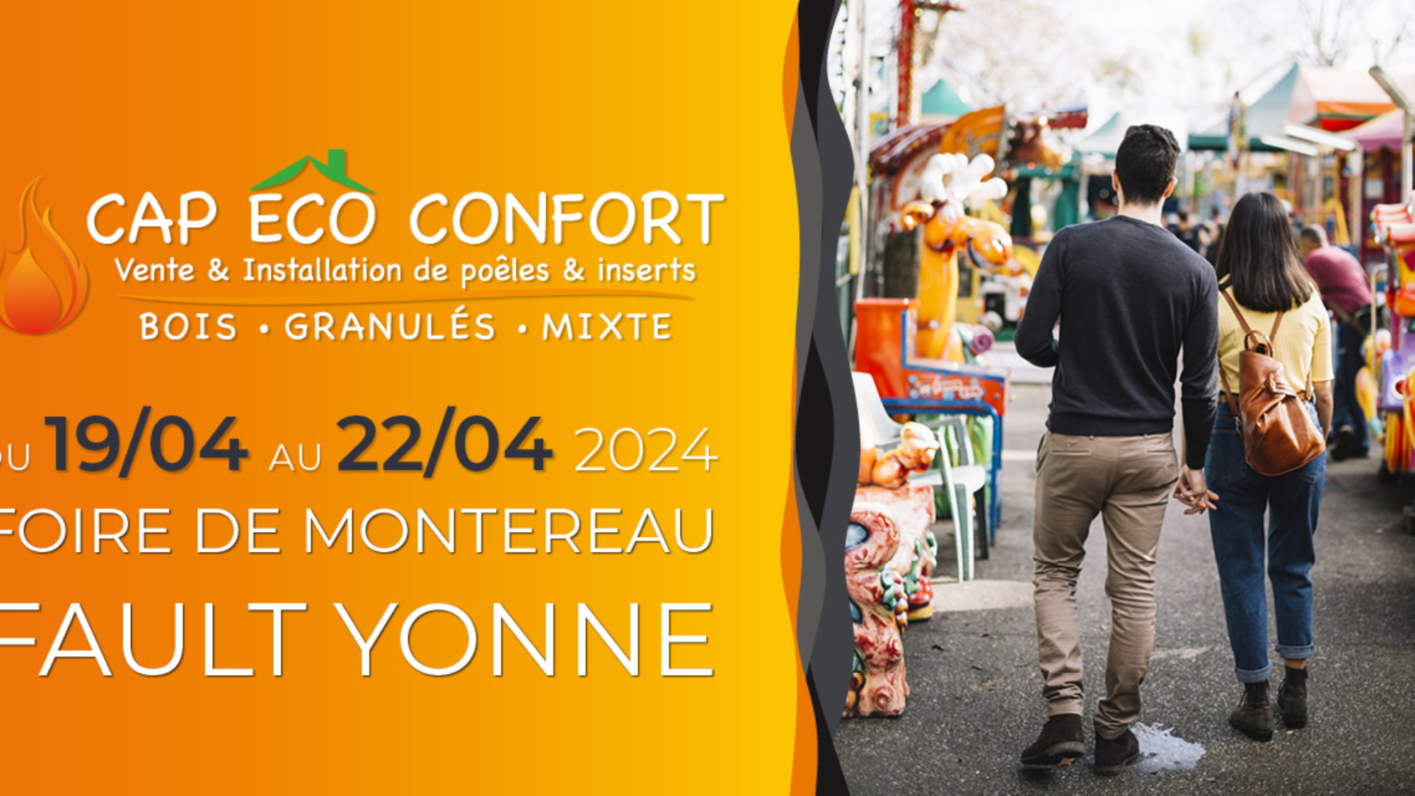 Cap Eco Confort présente sa gamme de poêles à la Foire de Montereau