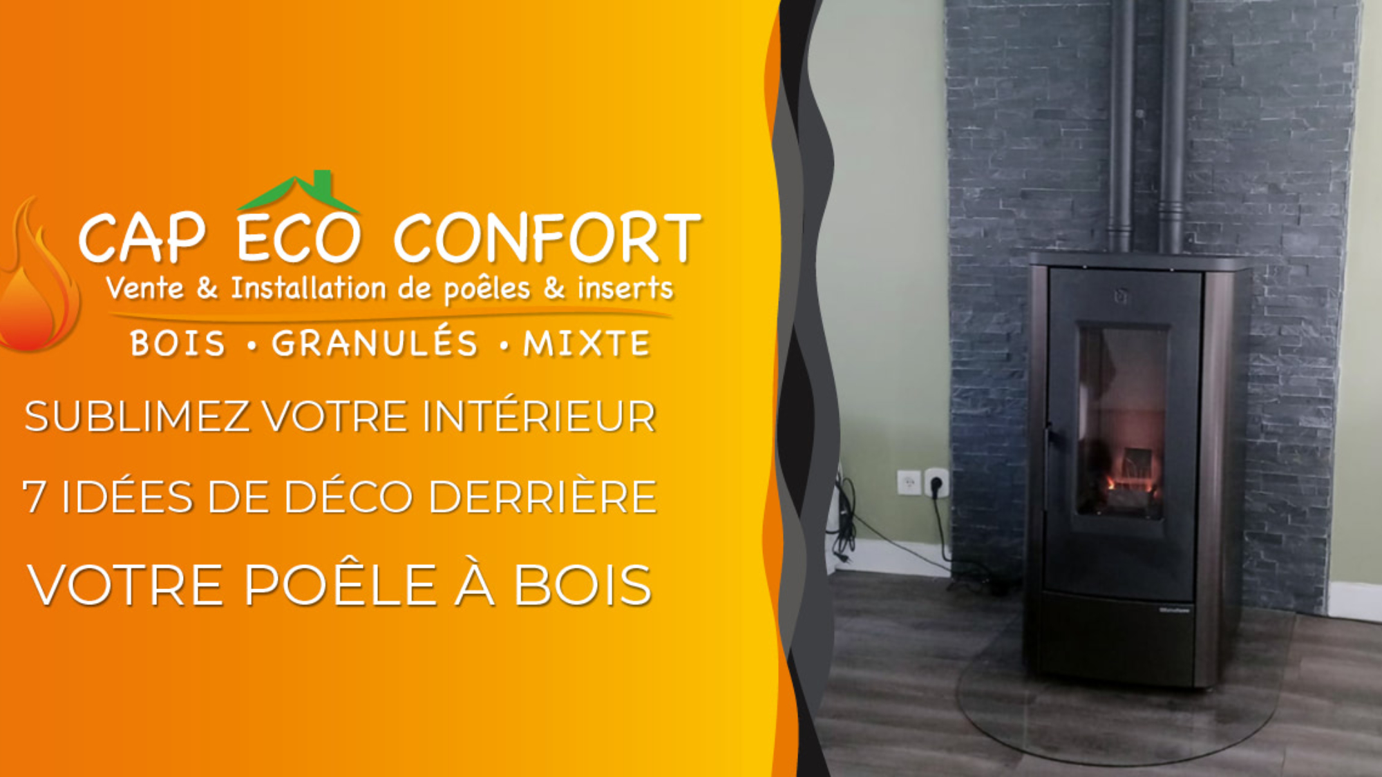 À la recherche d'idées pour sublimer l'espace derrière votre poêle à bois ? Cap Eco Confort vous offre une multitude d'options pour habiller vos murs avec style et praticité.
