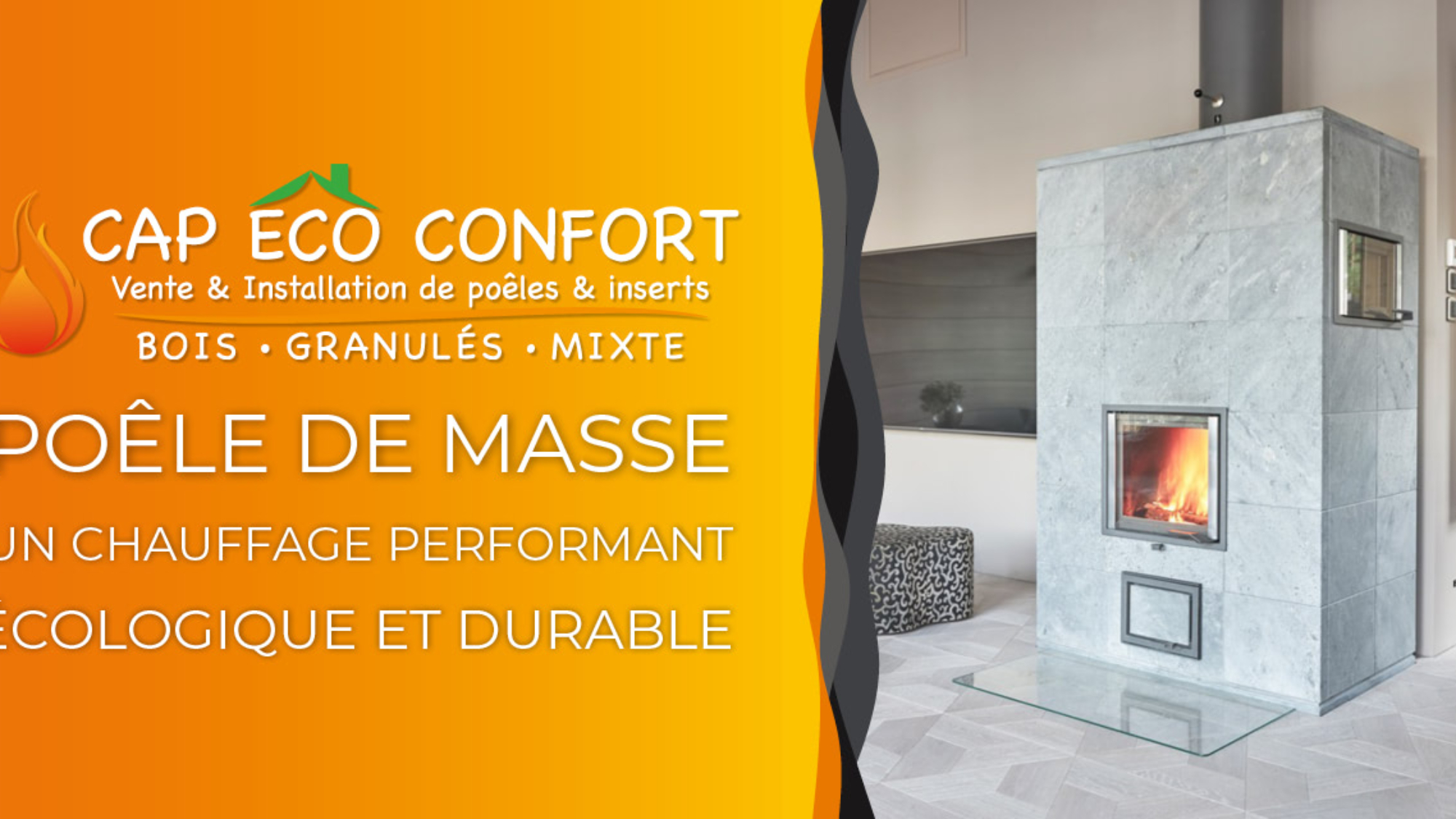 Les poêles de masse : un chauffage performant, écologique et durable