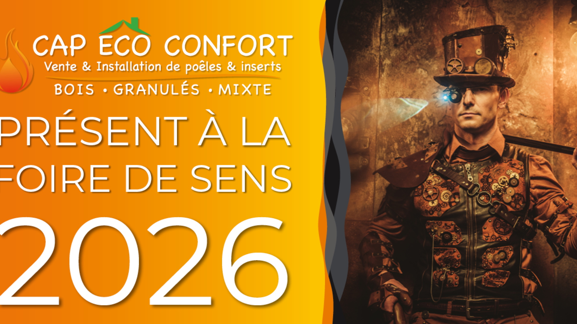 📍 Cap Eco Confort présent à la Foire de Sens 2026 – Stand 534 Secteur 5