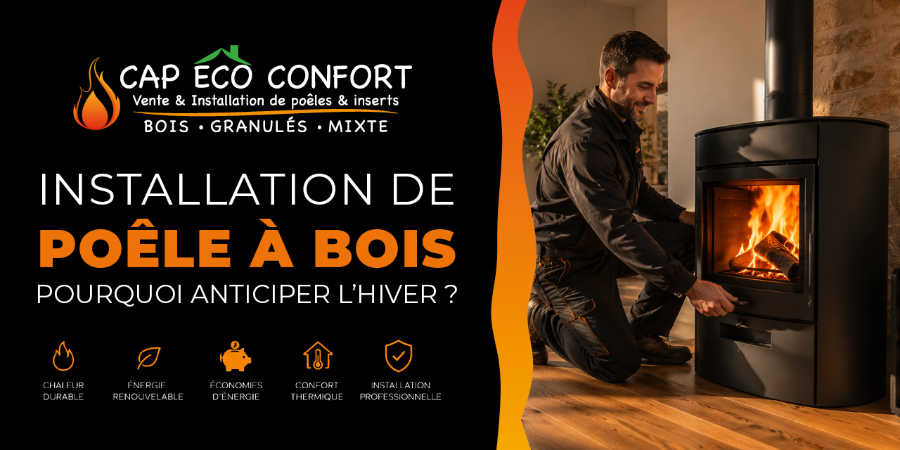 Installation d'un poêle à bois à Provins : pourquoi anticiper l'hiver ?