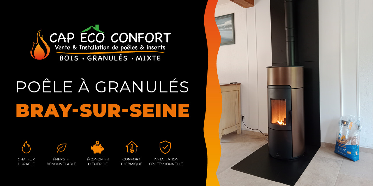 poêle à granulés Bray-sur-Seine