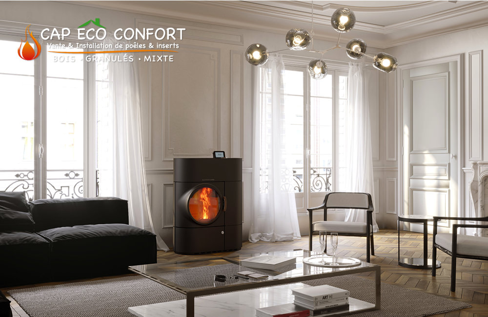 Poele Mixte Austroflamm Clou duo