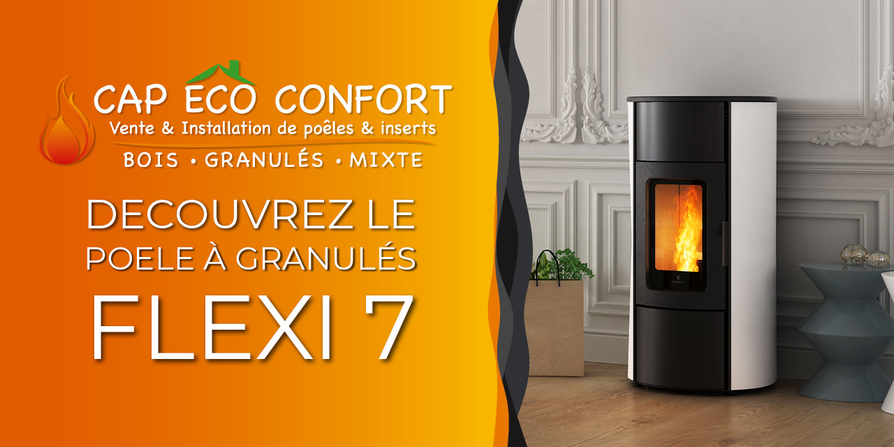 Poêle à granulés Ravelli Flexi 7 Cap Eco Confort — free download