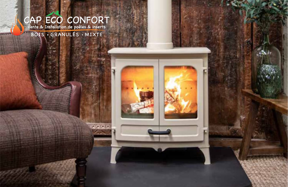 installations Poele a bois charnwood Island II