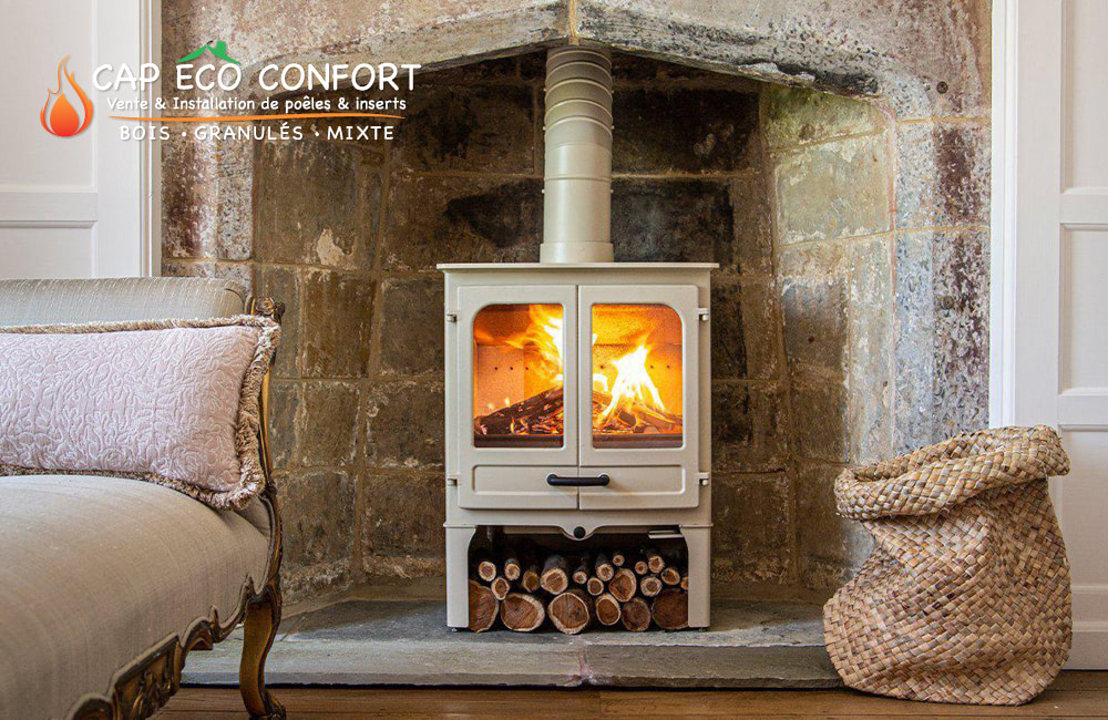 Poele a bois charnwood Island II