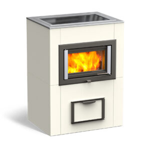 Poele de masse Anni Céramique Blanche