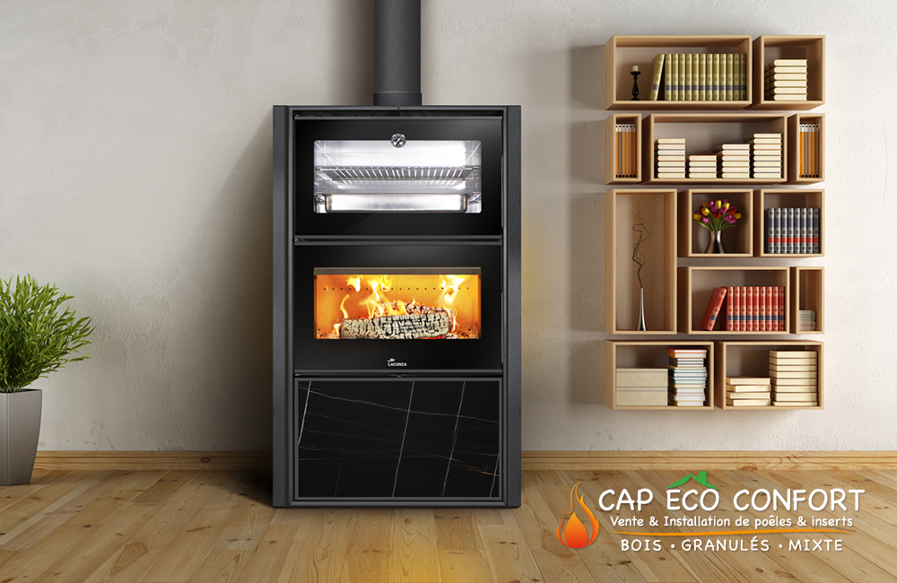 Poêle à bois Bergen avec four